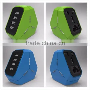 4 Port Usb Hub Multi-functional Usb Wall Charger Travel Charger 3.1A, China Factory thumbnail-6