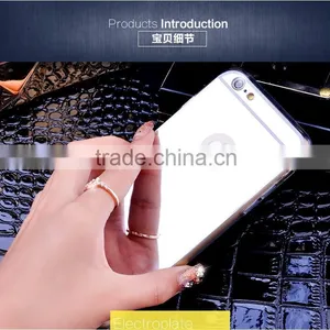 Luxury Ultra-thin TPU Mirror For IPhone 6 6s Mirror Case thumbnail-3