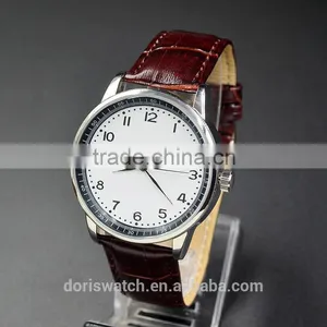 Fashion Leather Men Chinese Wholeasle Cheap Watches in Bulk thumbnail-5