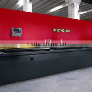 Hydraulic Swing Beam Shearing Machine QC12Y-12*6000 thumbnail-1