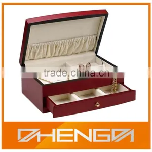 Guangzhou Factory Customized Made Luxury Jewelry Wooden Box,Wooden Packaging Boxes (ZD-J31C) thumbnail-1
