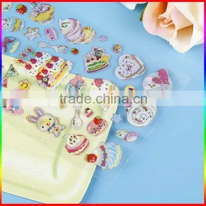 Digital Printed Color Pvc Sticker Fashion Cartoon Wall Sticker/bottle Sticker thumbnail-3