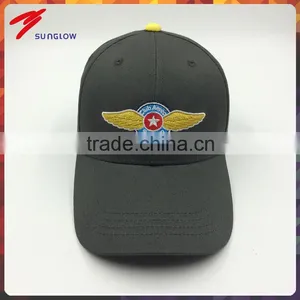 Wholesale Customize 100% Cotton 6 Panel Dark Green Baseball Cap thumbnail-1