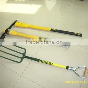 Carbon Steel Shovel and Steel Pick With Fiberglass Handle thumbnail-2