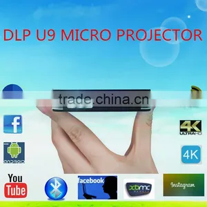 2016 Cheap DLP U9 Projectors LED Portable Support Full HD 1080 Micro Projector thumbnail-1