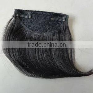 Human Hair Clip-on Front Fringe/bangs thumbnail-1