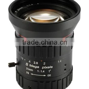 2015 Superiorcctv C Mount Cctv Zoom FA Lens:1 Inch 25mm Fixed Iris Machine Vision ir Filter Lenses Cctv Camera Lens thumbnail-1