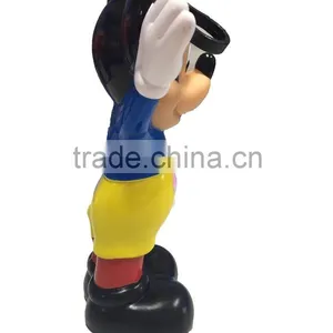 Mickey Mouse Vinyl Toy, Factory Stock Plastic Toy thumbnail-2