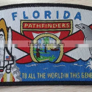 Florida Woven Patch for Garment thumbnail-1