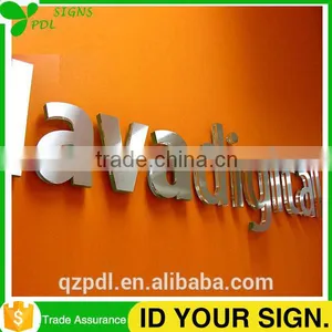 Laser Cut 3D Acrylic Wall Logo For Business Sign thumbnail-1