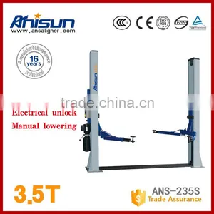 2 Post Hydraulic Lift for Car Garage Repair Machine 3500kg thumbnail-1