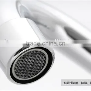 China Factory Long Neck Kitchen Faucet, European Style Chrome Brass Kitchen Faucet thumbnail-2