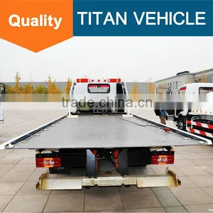 Sinotruck Howo Heavy Duty Flatbed Rotator Tow Truck Wrecker Wheel Lift for Sale With Arm Crane thumbnail-4