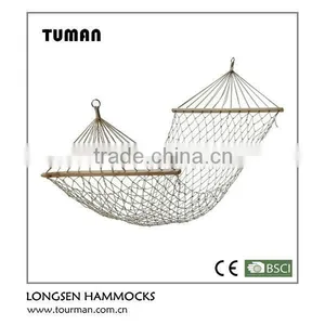 Outdoor Cotton Rope Hammock Swing thumbnail-1