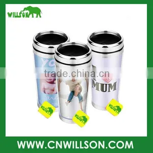 Double Wall Vacuum Paper Tumbler thumbnail-1