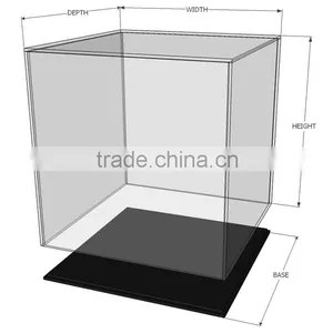 Transparent Desktop Football Acrylic Display Case thumbnail-1