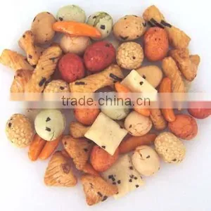 Different Flavor Rice Crackers and Coated Peanuts Mixed RCM2 for Sale With BRC Certificate Very Crispy thumbnail-1