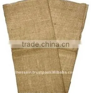 100 Percent Jute Raw Plain Knitted Hessian Cloth for Construction thumbnail-1