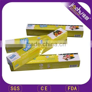 Plastic Wrap PVC Cling Film, PVC Stretch Wrap for Food Packing, Jiachu Factory High Quality thumbnail-1
