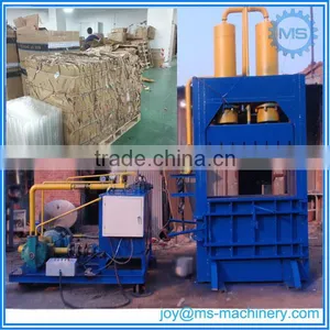 Factory Supply Best Selling Hydraulic Baler Machine for Used Clothes thumbnail-1