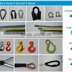 10mm x 30meters Synthetic Winch Rope for 4x4/ATV/UTV/SUV/offroad Recovery XINSAILFISH thumbnail-6