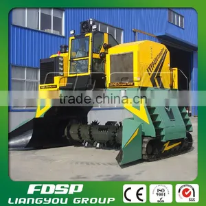 CS3185 Composting Turner Fertilizer Trough Turning Machine for Oganic Waste thumbnail-5