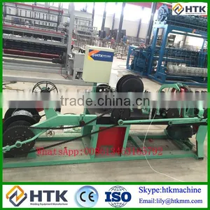 High Speed Full Automatic Single Strand Barbed Wire Making Machine thumbnail-2