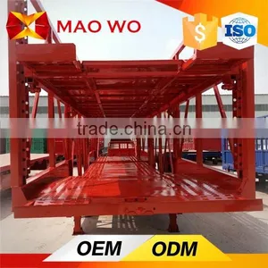 Heavy Duty Auto Transport Trailer With Car Transport Hydraulic Lift Platform thumbnail-6