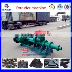 Home Made Fuel Briquette Press Machine Shisha Charcoal Briquette Extruder Machine thumbnail-1