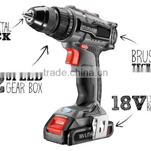18V Brushless Motor Lithium Cordless Drill thumbnail-1