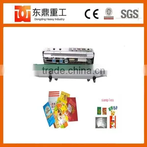 Porfessional Design Continuous Type Sealing Machine/plastic Bags Sealer Machine Price thumbnail-3