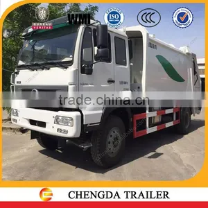 10m3 12 Cubic Meter Garbage Truck for Sale thumbnail-1