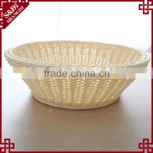 New Design Beautiful PP Rattan Bread Basket Set/3 thumbnail-1