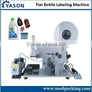 High Quality Semi-Automatic Round Bottle Labeling Machine,water Bottle Labeling Machine Made in China thumbnail-1