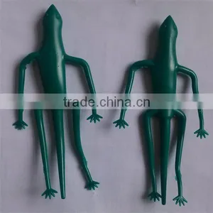 Green Soft Plastic Ornament Frogs Lizard thumbnail-3
