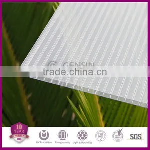 Polycarbonate Panel / Polycarbonate Hollow Sheet Good Choice for Roofing Energy Saving thumbnail-2