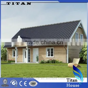 Modular Galvanized Steel Wood Panel House thumbnail-1