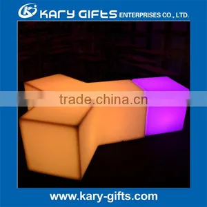 Modern LED Furniture 16 Colors Changing LED Bar Chair thumbnail-1