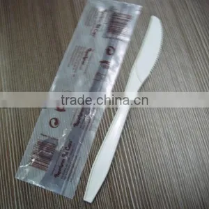 Food Grade 100% Biodegradable Bag ,PLA Packing Bag for Plastic Knife thumbnail-1