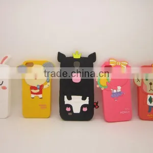 Hot Sell Cute Silicone Animal Shaped Phone Cases thumbnail-1