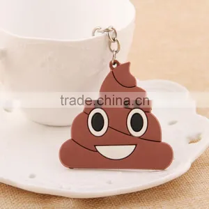 Fashion Custom Soft PvC Emoji Keychain Munafacturer thumbnail-2