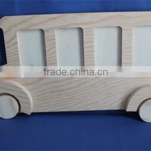 High Quality Unfinished Custom Pine Wooden Collage Photo Frames thumbnail-5