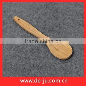 Round Shaped Smooth Bamboo Ladle Shovel Spoon thumbnail-1