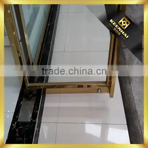 Stainless Steel Building Door Frame Fabrication Glass Gate thumbnail-2