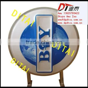 Lamp Post Plastic Advertising Signs thumbnail-1