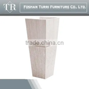 2014 Hot Sale White Travertine Marble Indoor Decoration Flower Stand thumbnail-2