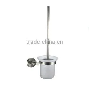 OEM FOR KOHLER/MOEN MANUFACTURER STAINLESS STEEL NEW DESIGNED TOILET BRUSH HOLDER WITH MIRROR FINISH thumbnail-1