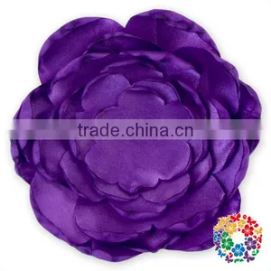 New Designs Handmade Artificial Chrysanthemum Flower For Girls Hair Decoration thumbnail-2