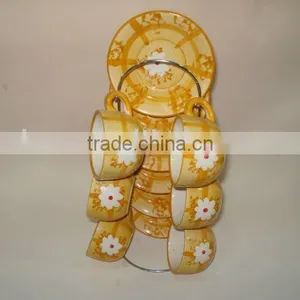 Porcelain Coffee Tea Sugar Set thumbnail-1