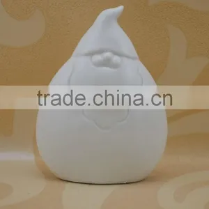 White Ceramic Figurine for Christmas Decoration Wholesale thumbnail-3